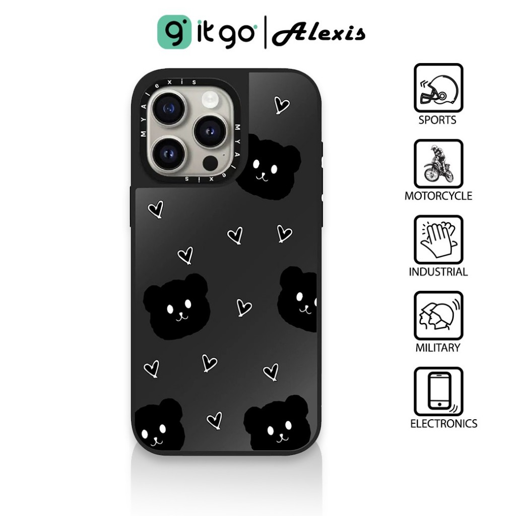 เคสดำกันกระแทก Alexis Cartoon ซ่อน Magnetic (5) รูปที่ 4