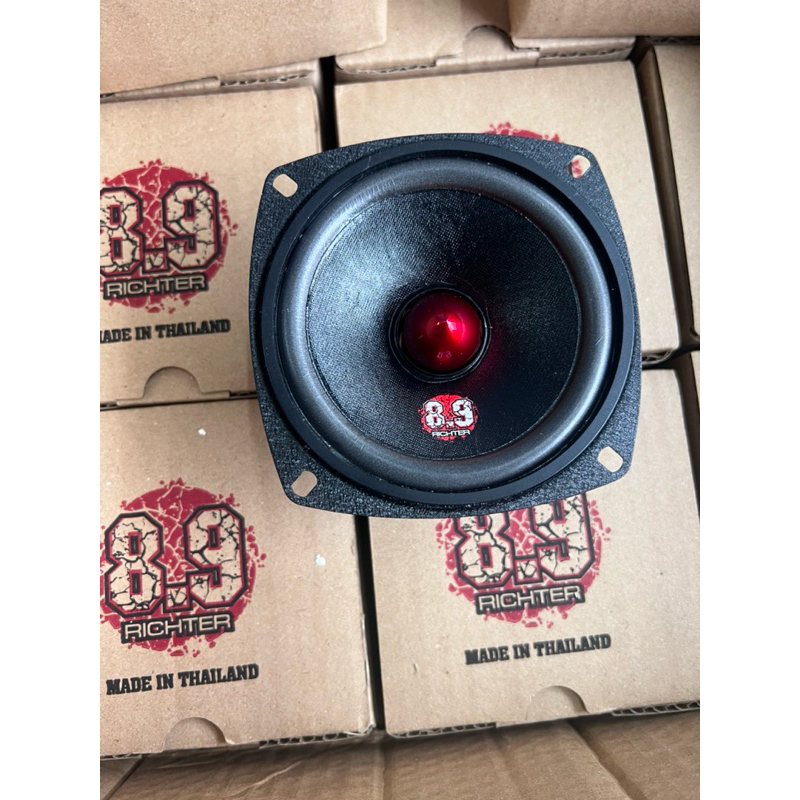 8.9ริกเตอร์ เสียงกลาง บลูทูธ 4นิ้ว 8โอม 50 วัตต์ เฟสปลั๊กราคาต่อ1ดอก
