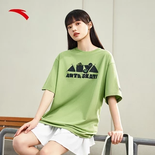[ANTA X Wang YiBo] เสื้อยืดสั้นUnisex 1725B8115 Official Store