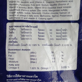 ออสเทค แบ่งขาย 1 kg. ซีลอย่างดี อาหารเม็ดแมวโต ขนและผิวหนัง ป้องกันนิ่ว เค็มน้อย
