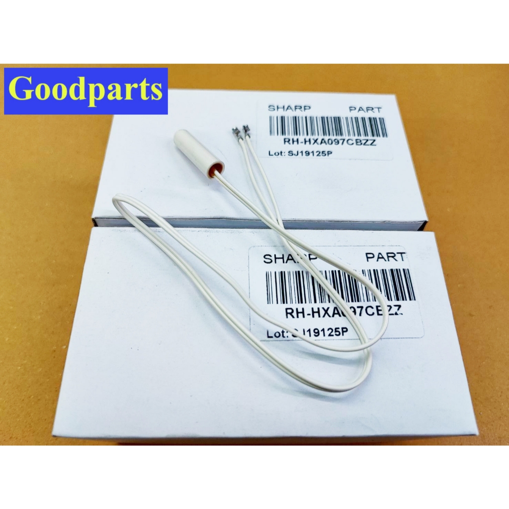 RH-HXA097CBZZ R-thermistor  เซนเซอร์ช่องแช่เย็นประตูล่าง ตู้เย็นชาร์ป SHARP รุ่น SJ-D31N,D34N,SJ-A28S,B25อะไหล่แท้บริษัท
