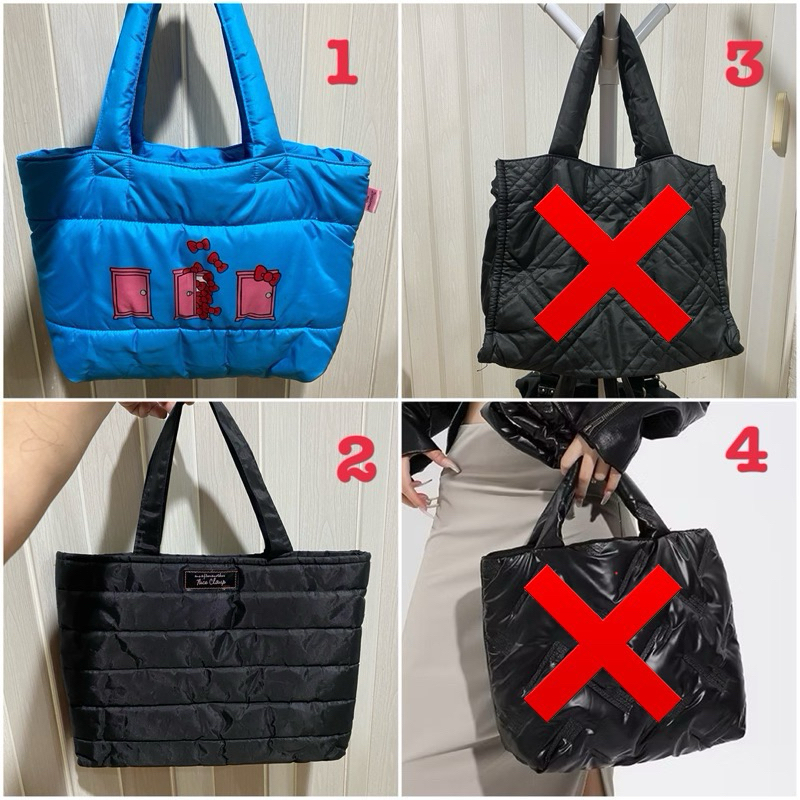 กระเป๋านวม Puffy Tote Bag (พร้อมส่ง)