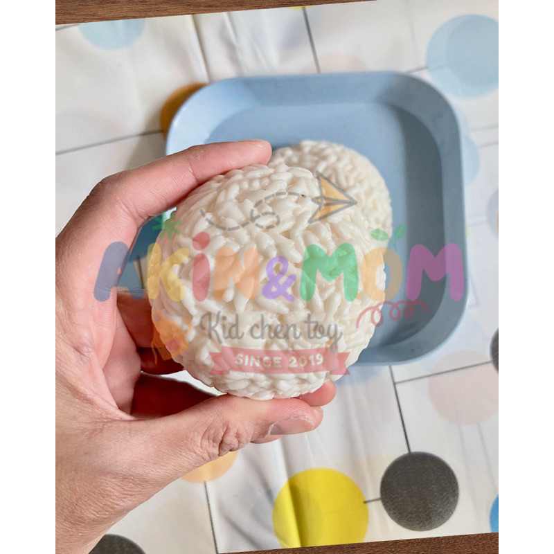 กับข้าวแม่ ชุดข้าวสวย ของแม่ ของเล่นบทบาทสมมุติ (หากสต๊อกพร้อมส่งหมด รอดินปั้นแห้ง 5-6 วัน) - รูปที่ 2