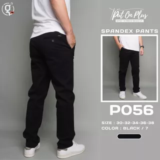 GOODWIN - P056 SPANDEX PANTS กางเกงขายาวผู้ชาย ผ้ายืด สีพื้น