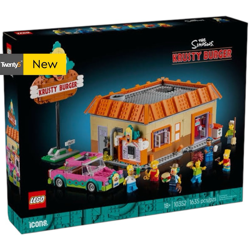 (พร้อมส่ง รับประกันกล่องสวย) Lego Simpsons 10352 The Simpsons™: Krusty Burger