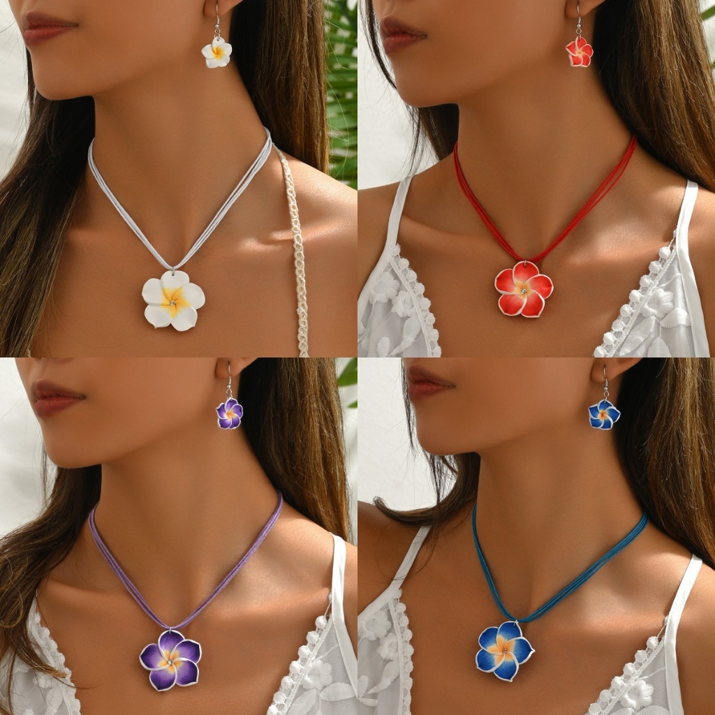 GLITZSIAM สไตล์เกาหลีสร้อยคอ dopamineจี้สร้อยคอ พร้อมส่งในไทย