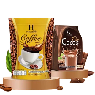 กาแฟ ชัวร์เฮิร์บ ผลิตภัณฑ์เสริมอาหาร COFFEE สูตรไหม่ เข้มข้น SURE HERB