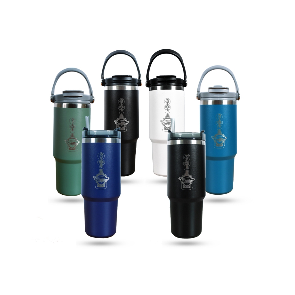 Chonburi FC 2025 แก้วเก็บความเย็นรักษ์โลก ลายฉลามแชมป์ T2