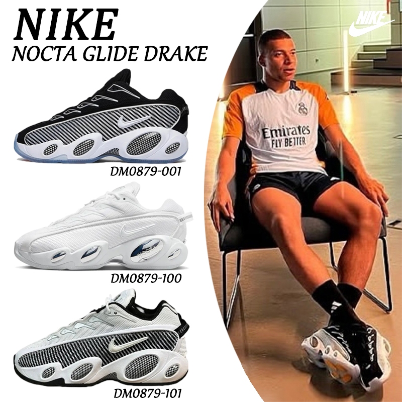 แท้💯% รองเท้า รองเท้าผู้หญิง Nocta x Nike Glide รองเท้าวิ่ง รองเท้าผ้าใบ