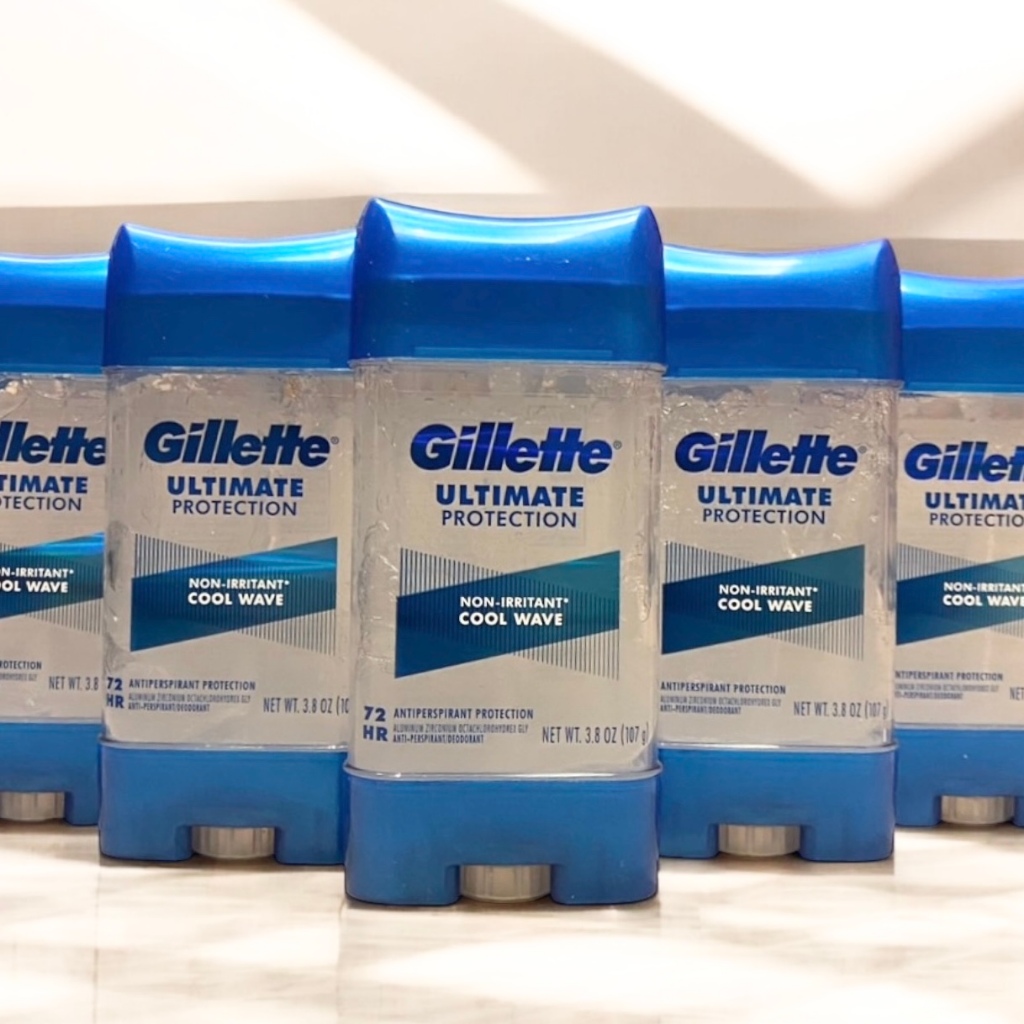 Gillette Clear Gel กลิ่น COOL WAVE สูตร Antiperspirant Deodorant 72 Hrs 107 g
