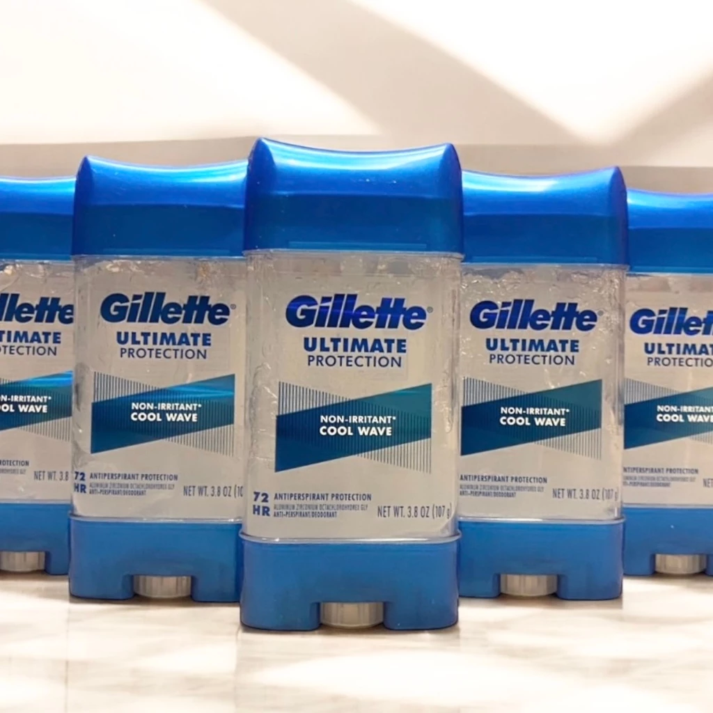 Gillette Clear Gel กลิ่น COOL WAVE สูตร Antiperspirant Deodorant 72 Hrs 107 g