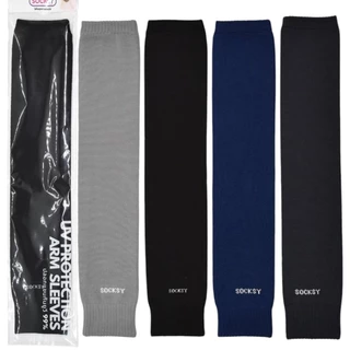 มีส่งด่วน ปลอกแขนผ้าโพลีเอสเตอร์ เนื้อผ้าหนานุ่ม ยืดหยุ่นดีเยี่ยม ใส่สบาย socksy รุ่น brr ราคาต่อคู่ พร้อมส่ง