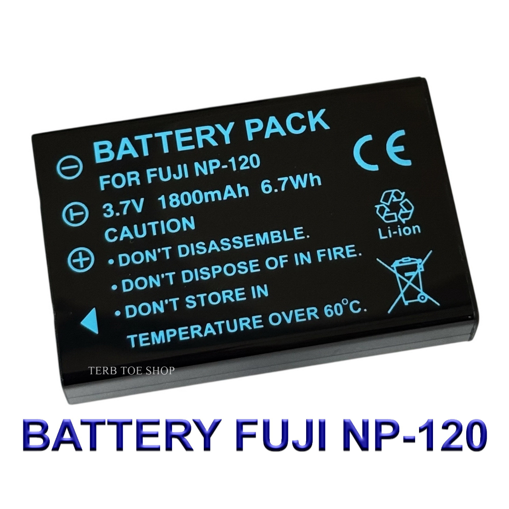 FNP120 / NP120 / FNP-120 / NP-120 Camera Battery For Fujifilm FinePix 603,F10,F10 Zoom,F11,F11 Zoom,