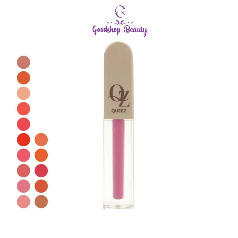 Queez Liquid Matte Lip Color 2g. ลิปสติกเนื้อแมทท์