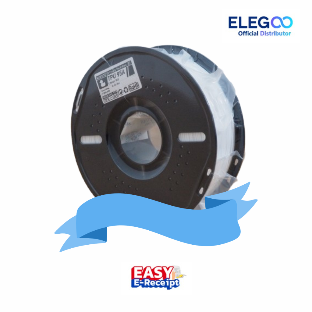Elegoo TPU Filament 1.75mm 1KG (เส้นยืดหยุ่น คล้ายยาง)