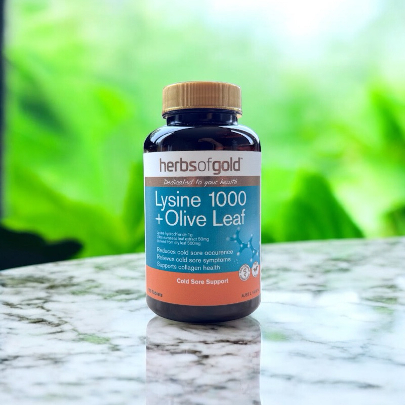 Herbsofgold lysine 1000+OliveLeaf