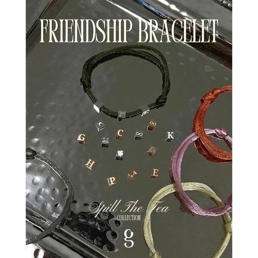 [pre-order] grumpy, friendship bracelet (ชาร์ม 1 ชิ้น + ฟรีเชือก 1 เส้นเลือกสีได้ + ฟรีเลเซอร์)