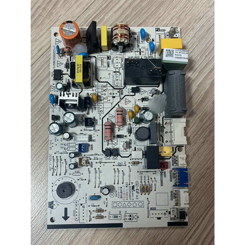 แผงวงจรแอร์ Midea Main control board subassembly TH-KF26G/BP2N1Y-AFA(C8).JD.GN.WXNK.NK2.1(R32) RoHS 