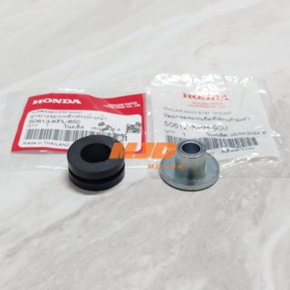 ยางรอง บูชรองเหล็กพักเท้าหน้าเวฟ125 R S iบังลม แท้ศูนย์