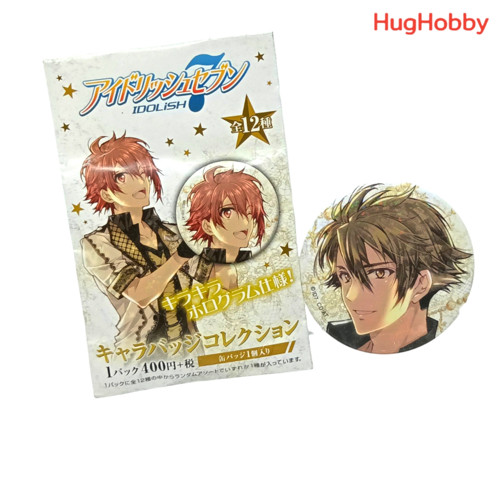 [มือ2] เข็มกลัด "Ryunosuke Tsunashi" IDOLiSH7 Character Badge Collection 3rd Anniversary งานแท้จากญี