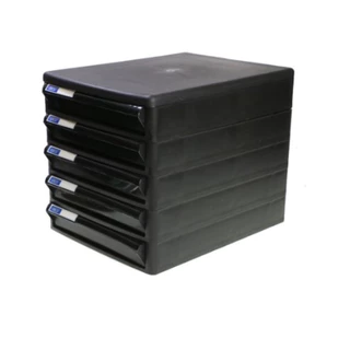 Orca ตู้เอกสาร CBN-5 โครงดำทึบ ลิ้นชักดำทึบ 5 ชั้น ใส่กระดาษ A4 ได้ ตู้เอกสารสำนักงาน ตู้ใส่เอกสาร ตู้ใส่A4 ตู้ลิ้นชัก