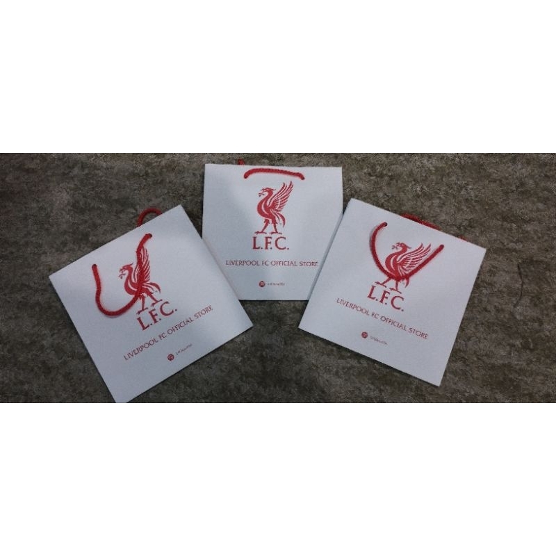 ถุงกระดาษ ลิเวอร์พูล ขนาดเล็ก LFC Liverpool FC Official Store TH ของแท้ ช็อปไทย