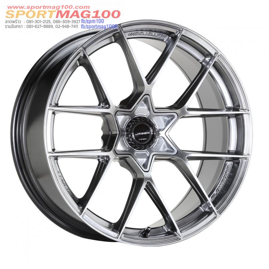 ล้อแม็กใหม่ FlowForming Lenso Jager Astra LITETECH+ ขอบ20นิ้ว 6รู139.7 กว้าง9 Offset15 สีไฮเปอร์แบล็