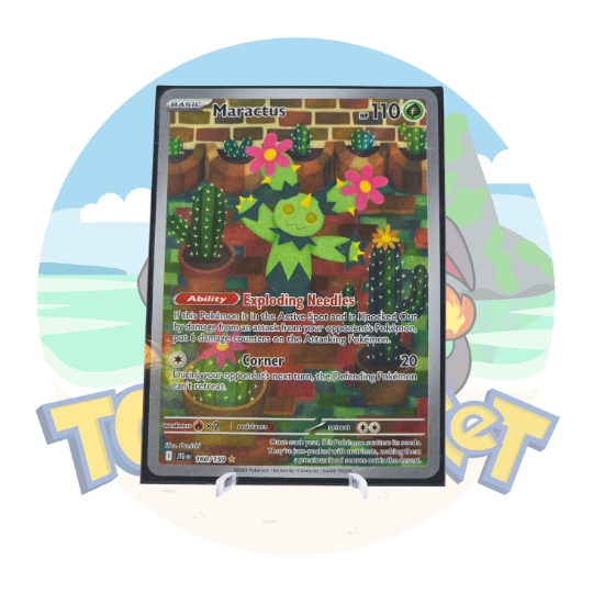 Pokemon Card "Maractus AR 160/159" ENG Journey Together