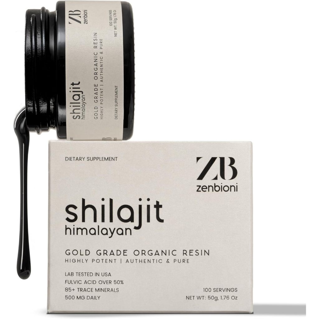 Himalayan Shilajit Resin for Men & Women - Authentic, Pure, Natural 50 gram Fulvic Acid Supplement, Organic, Gold Grade