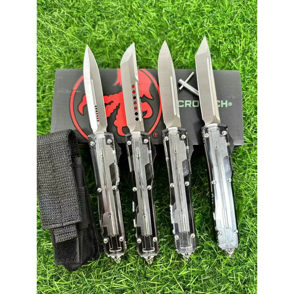 2025Microtechnology UT85 ก้านโปร่งแสง D2 เหล็ก + วัสดุก้าน อลูมิเนียมอัลลอย + อะคริลิคใส