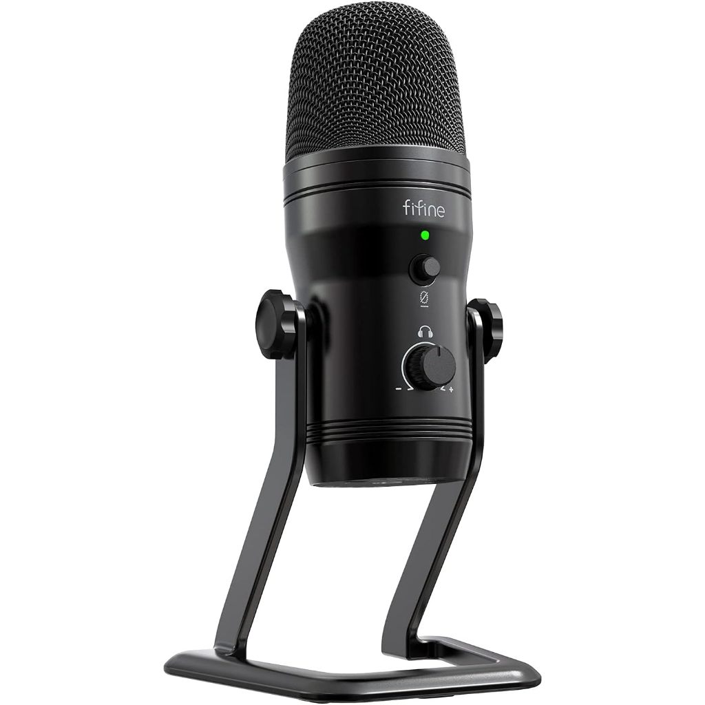 FIFINE K690 USB Microphone – ไมค์เสียงใสระดับโปร สำหรับ Podcast & Streaming
