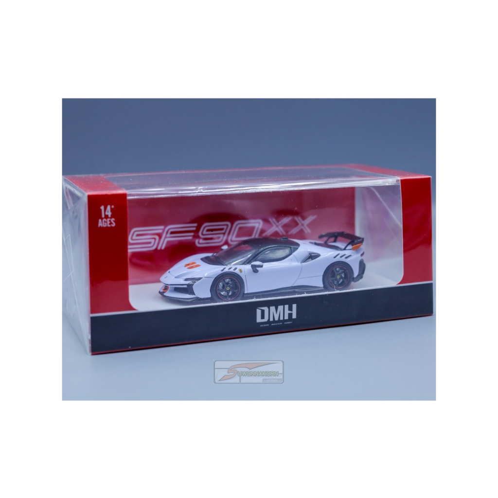 DMH  1/64 Ferrari SF90XX White