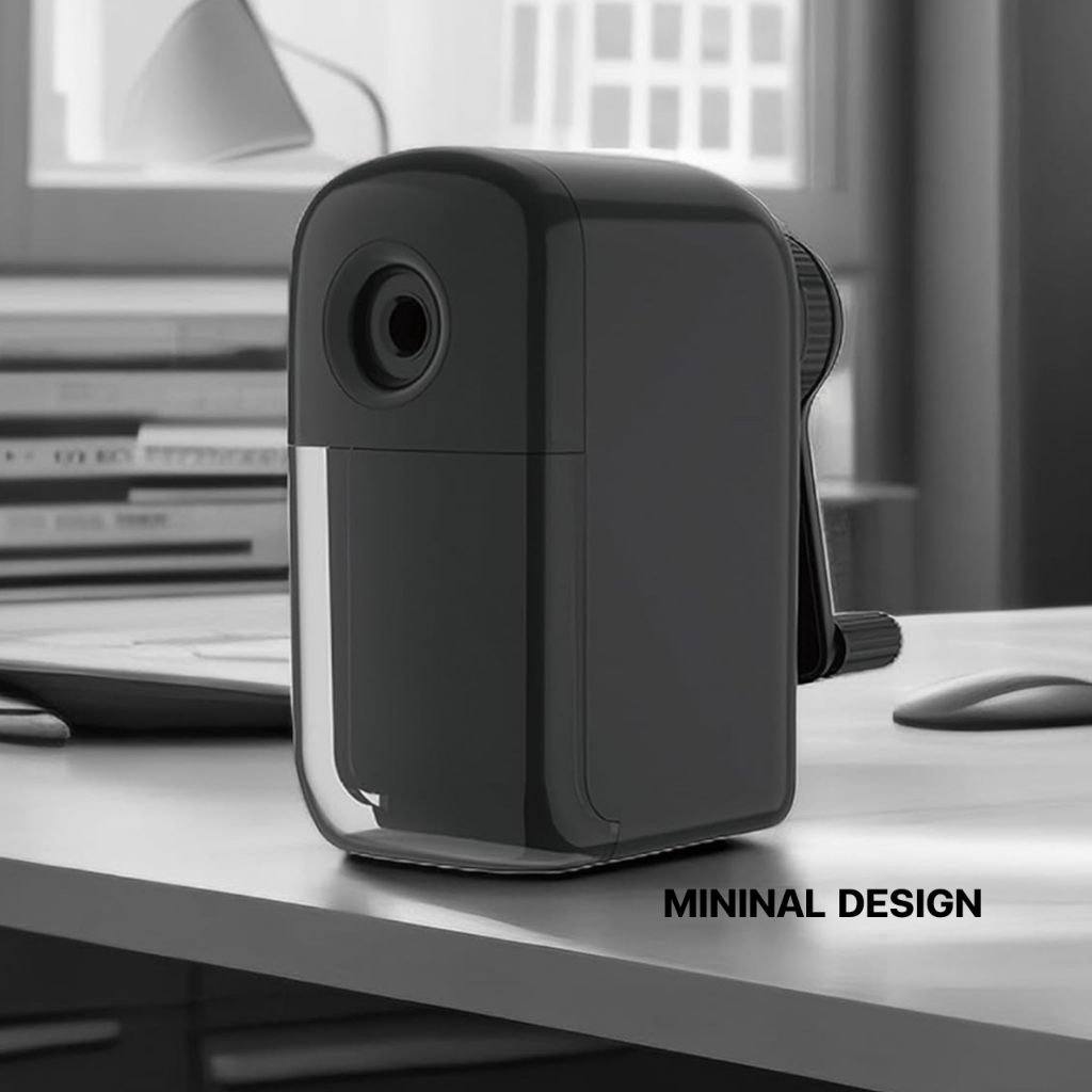 RUJI เครื่องเหลาดินสอ ปรับได้ 5 ระดับ เครื่องเหลา อาร์ทติสเกรด EE sketch sharpener RUJI SE240 MINIMAL 004 Official - รูปที่ 3