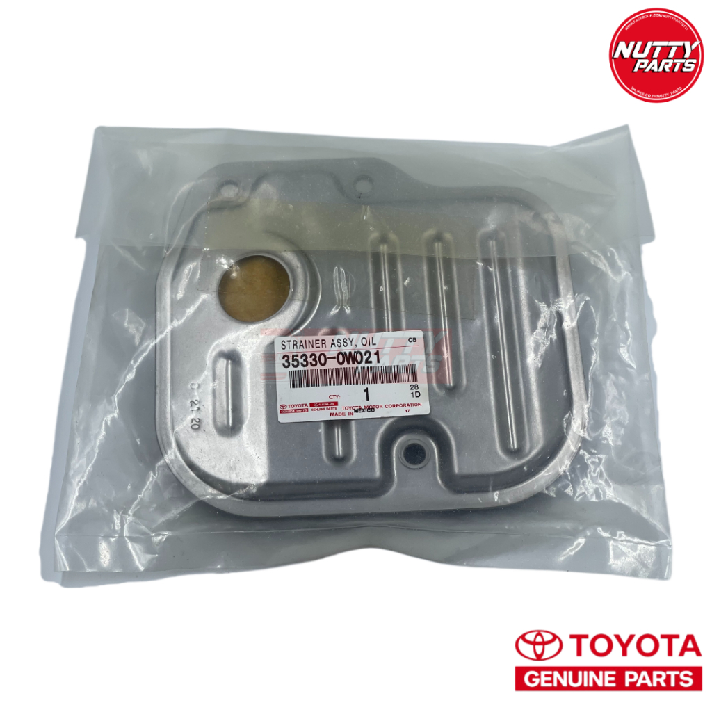 อะไหล่แท้ กรองเกียร์ ประเก็นอ่าง TOYOTA VIOS NCP42 NCP93 , YARIS NCP91 ,COROLLA ALTIS ZZE122 35330-0