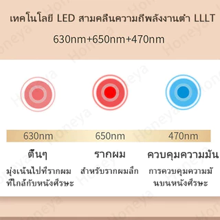 ✨HOT DEAL✨หมวกเลเซอร์อินฟราเรด สีแดง และสีฟ้า สําหรับปลูกผม 🚚จัดส่งจากไทย🚚TZR