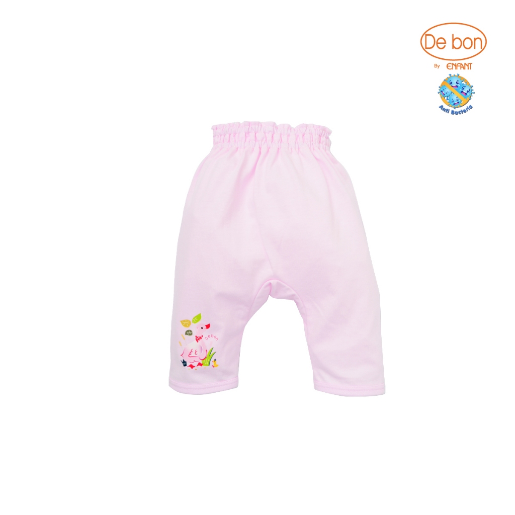 ENFANT (อองฟองต์) De bon By Enfant กางเกงขายาว สำหรับเด็ก 3-6 เดือน ลายน้องเป็ดสุดคิ้วท์ ANTIBACTERI