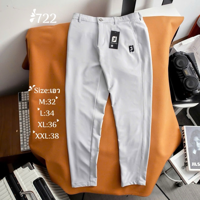 โปราคาส่ง339 จากราคา450new กางเกงตีกอล์ฟผู้ชาย กางเกงขายาวผู้ชาย สินค้าพร้อมส่งในไทย เนื้อผ้านิ่มดีมาก - รูปที่ 2