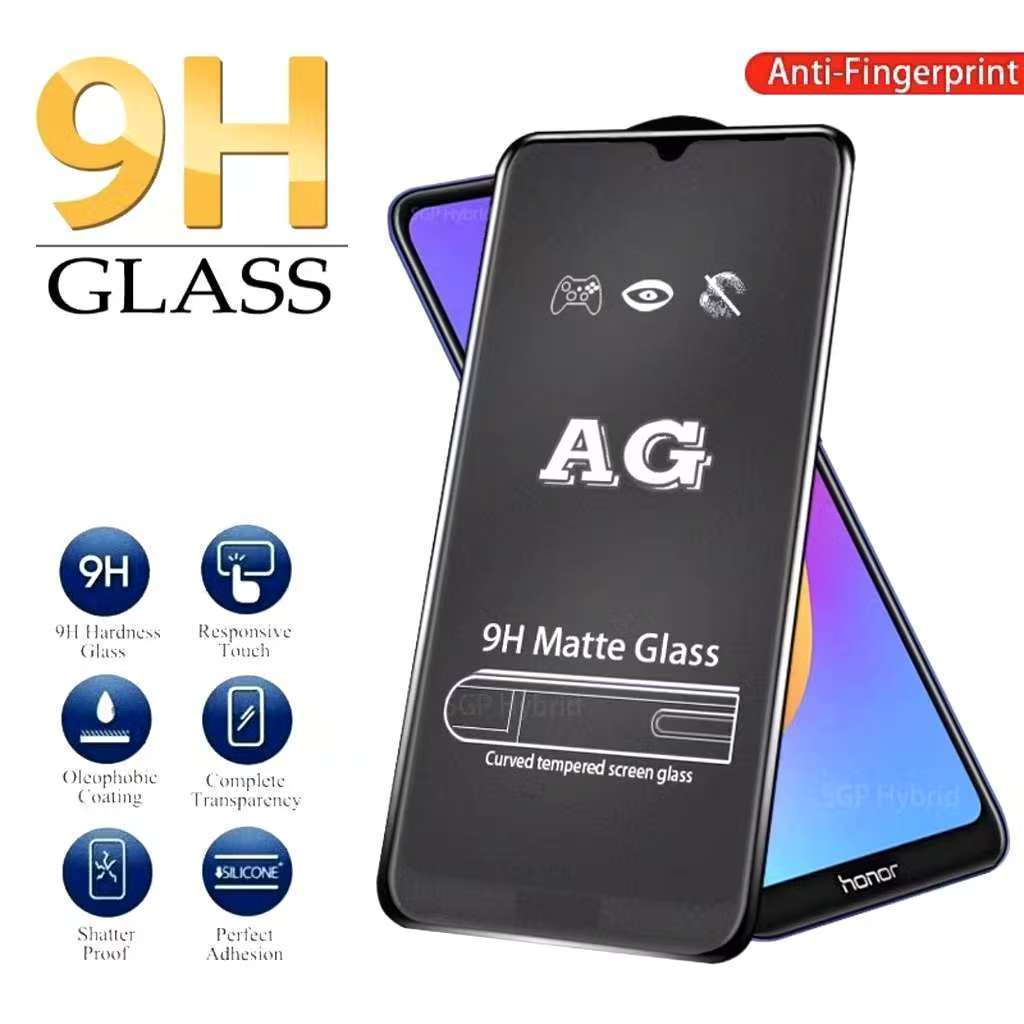 ฟิล์มกระจก ด้านAGสำหรับ Xiaomi Redmi 13C / POCO C65 / Redmi 14C / POCO C75 ฟิล์มกระจกกันรอยแบบด้าน ก