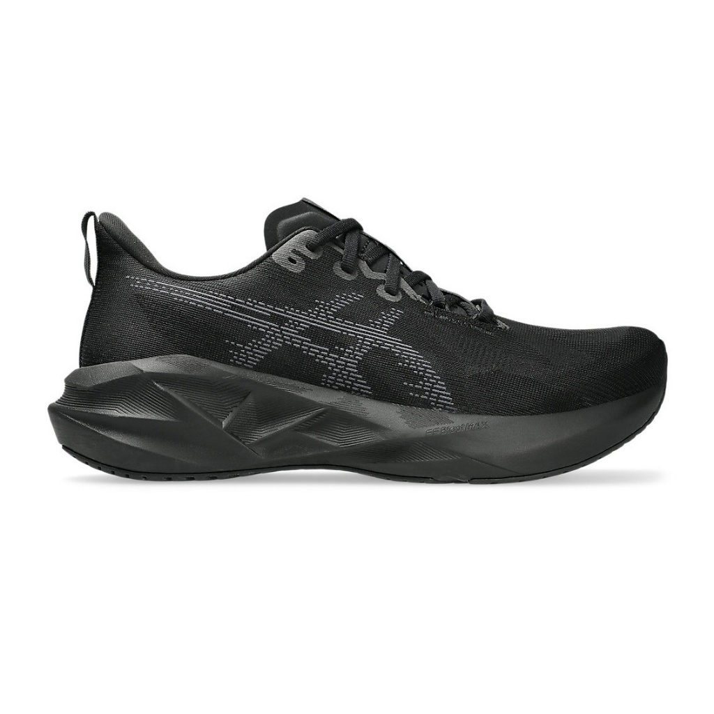 Asics รองเท้าวิ่งผู้ชาย Novablast 5 (2E) Wide | Black/Carrier Grey ( 1011B975-002 )