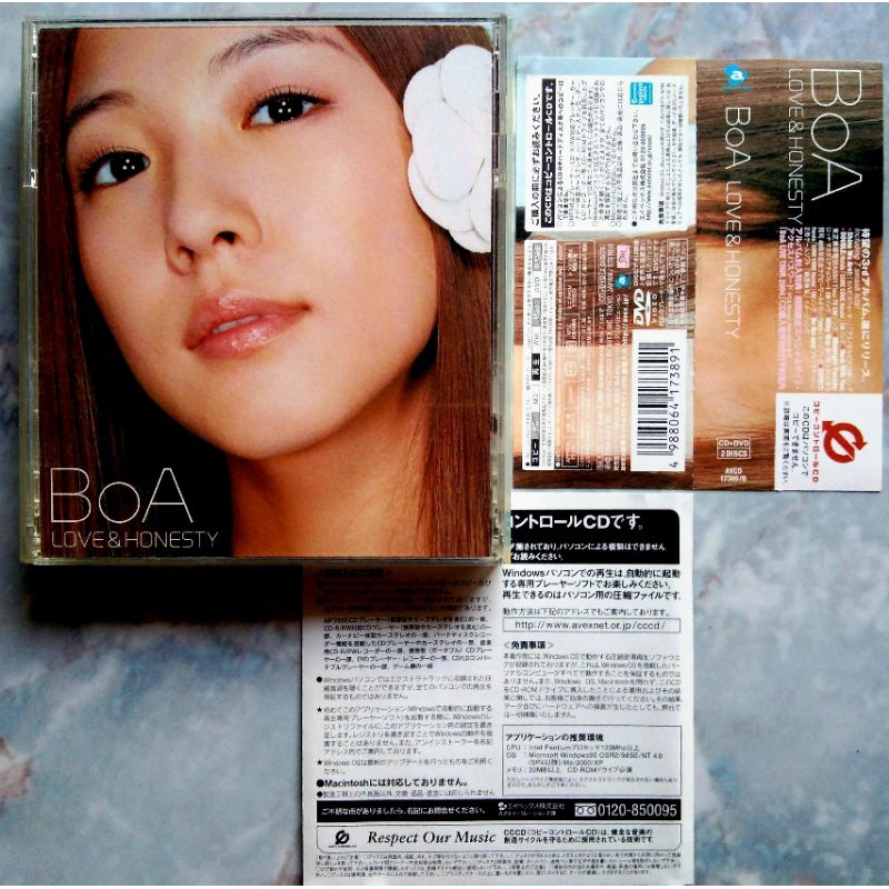 💿 CD BOA : MADE IN TWENTY+OBI , NEW ALBUM SHINE WE ARE ,💿📀 CD+DVD LOVE LETTER , CD+DVD BEST OF SOUL,