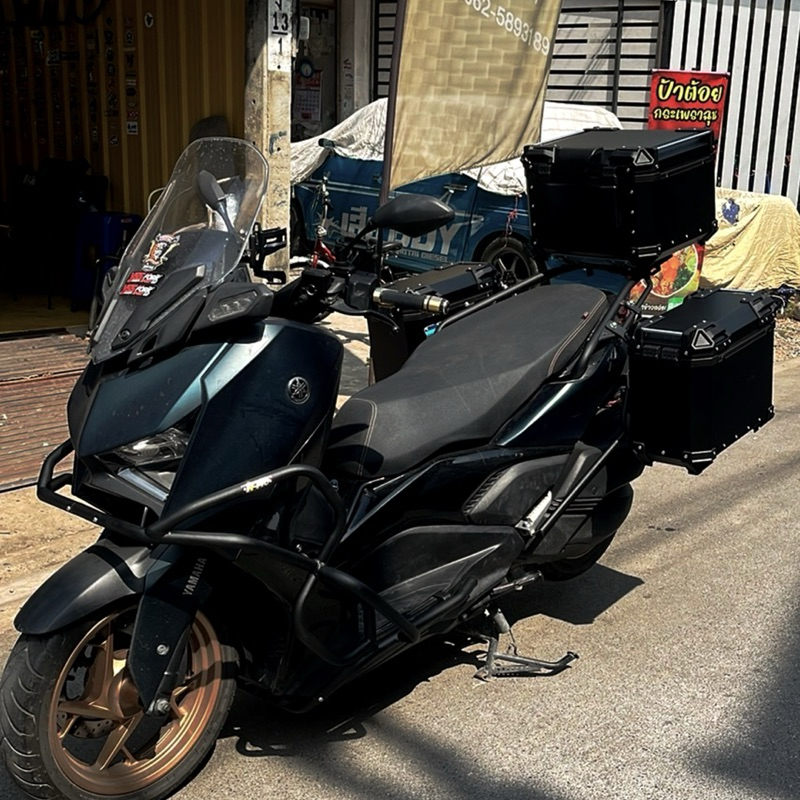 [KMO RACK BAR CUSTOM] แร็คท้าย และแร็คข้างตรงรุ่น สำหรับ Xmax ทุกปี