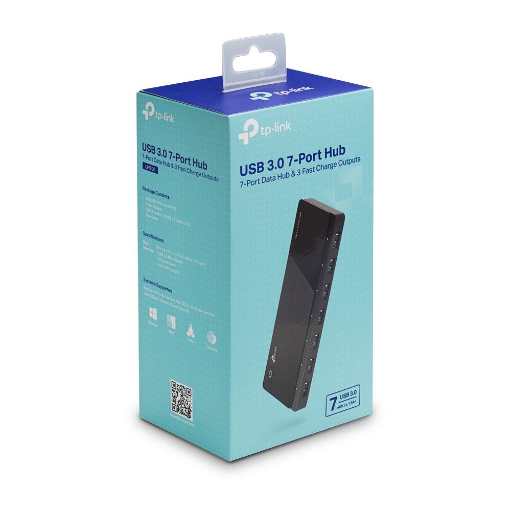 TP-Link USB 3.0 7-Port Hub UH700
