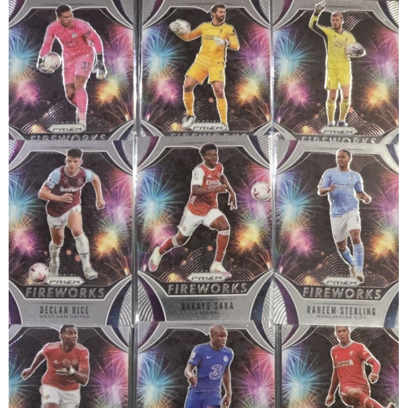 การ์ดบอล Prizm​ 2020​ ใบ INSERT​ Fireworks