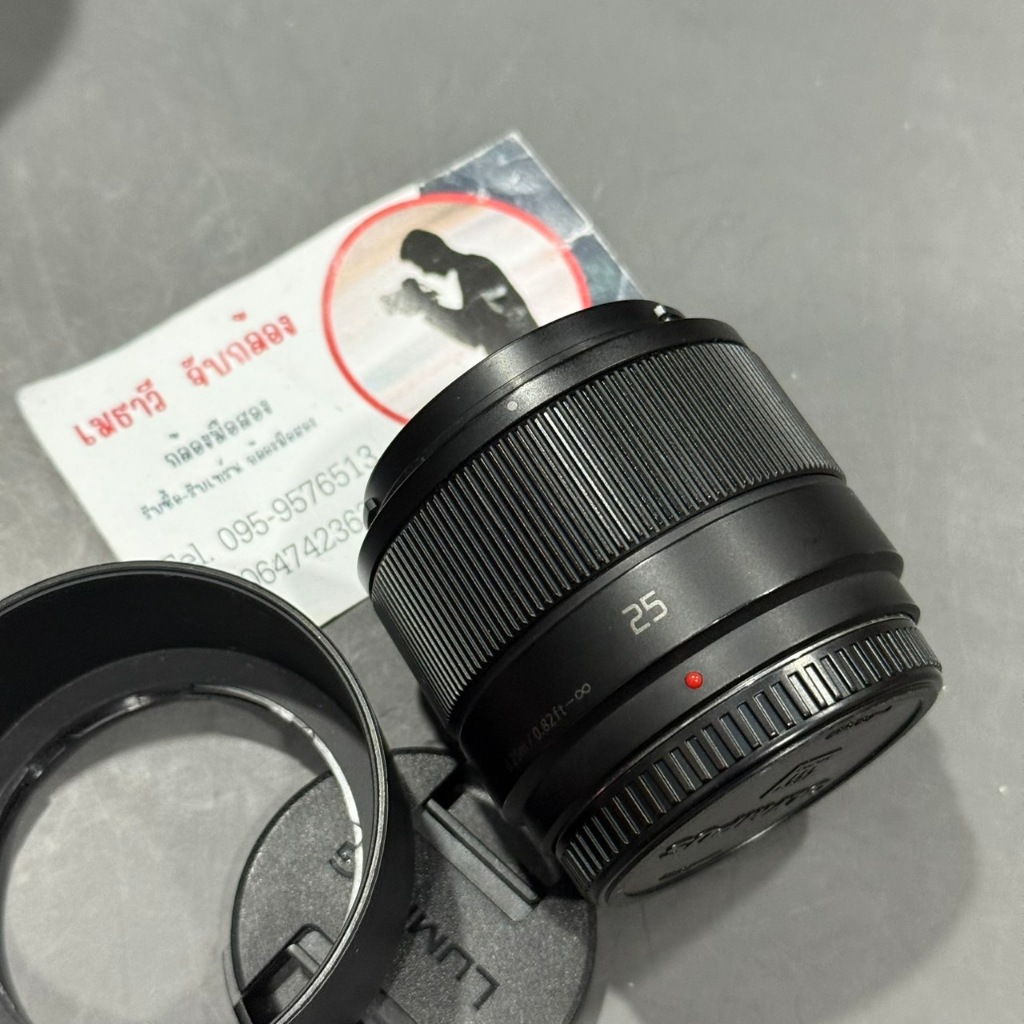 lumix 25mm  f1.7 ใช้งานได้ปกติ
