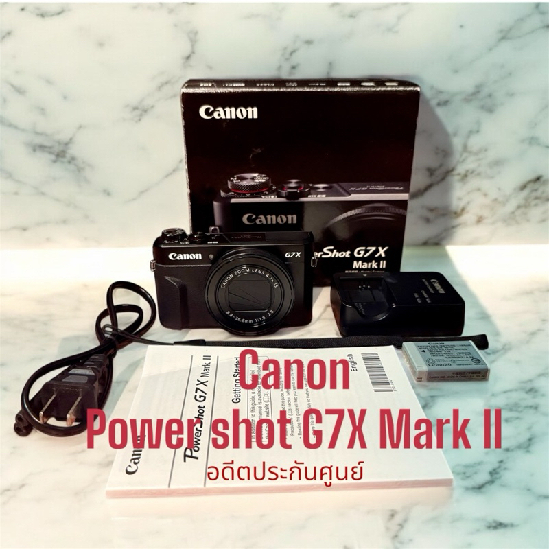 Canon PowerShot G7X Mark II (มือสอง)