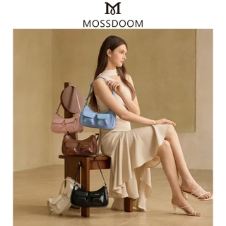 MOSSDOOM Liora Bag กระเป๋าสะพายไหล่ ทรงโฮโบสุดคิวต์ สวยหวานมินิมอล