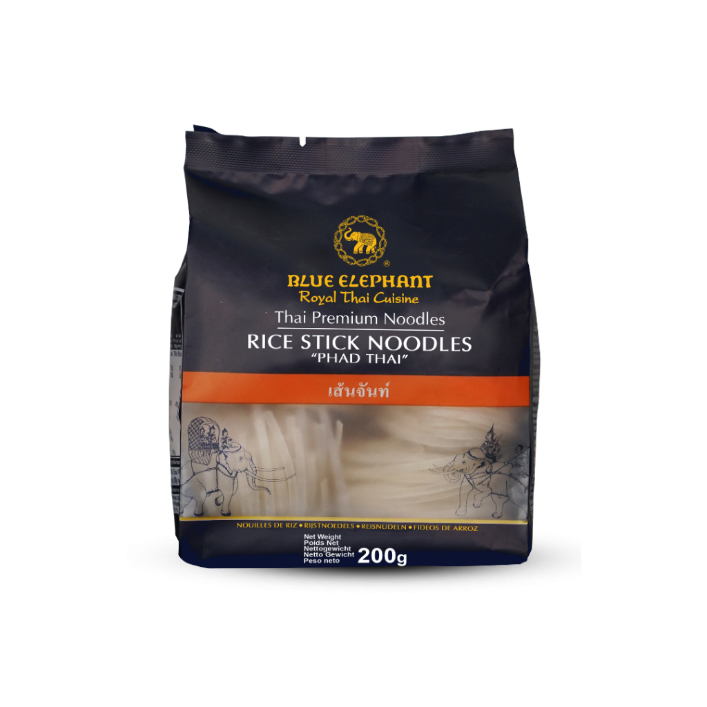 Blue Elephant Rice Stick Noodles (Phad Thai) 200g