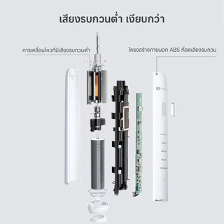 Simplus Toothbrush อัจฉริยะอัตโนมัติแบบสั่น แปรงสีฟันไฟฟ้า3D DuPont หัวแปรงชาร์จ USB DDYS007