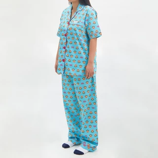 PAUL FRANK ชุดนอนกางเกงขายาวใส่ได้ทั้งชายและหญิง BASIC JULIUS PANTS SET 2025