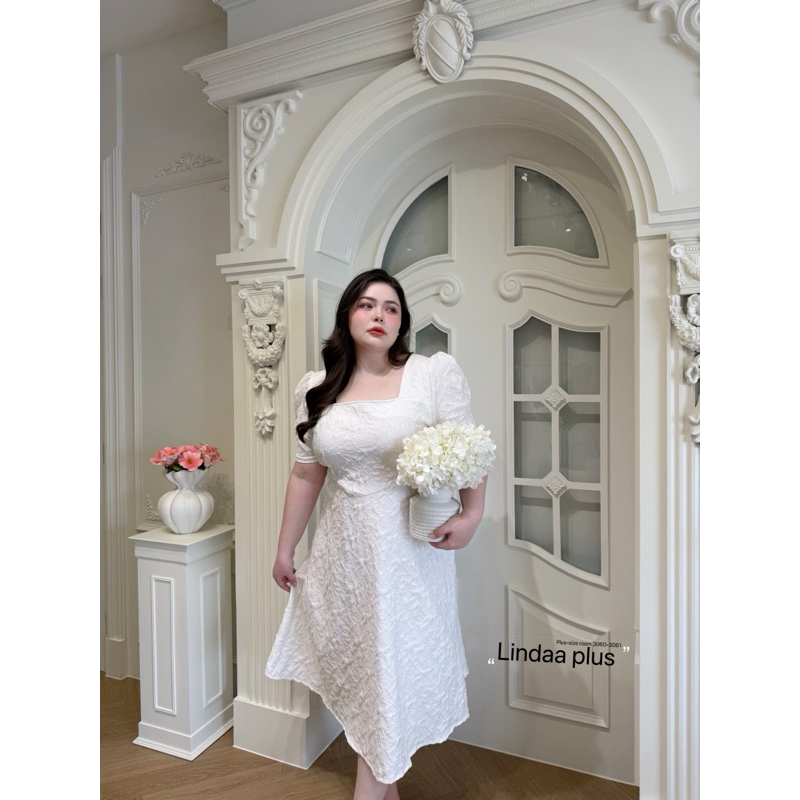 ✅เข้าเพิ่ม พร้อมส่งค่า/LD/ เดรสสาวอวบ มีไซส์อก40-52 ผ้าอัดยับกุหลาบ สีสวย ใส่ออกงานได้เลยค่ะ #เสื้อผ้าไซส์ใหญ่ พลัสไซส์ - รูปที่ 2